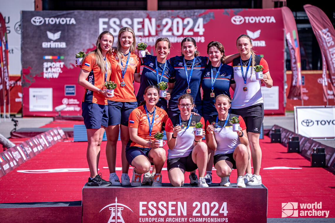 Caroline Lopez became European team champion in Essen 2024.