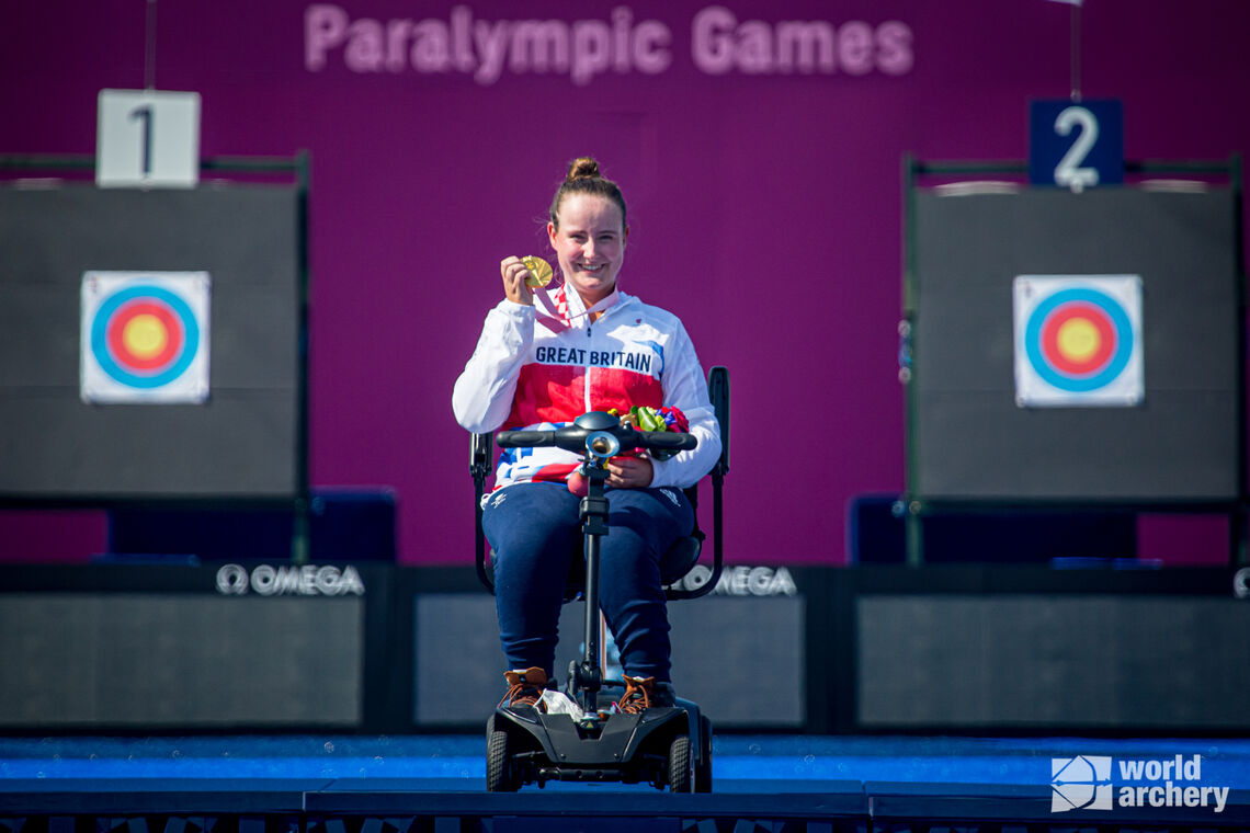 Phoebe Paterson Pine is a Paralympic Champion from Tokyo 2020.