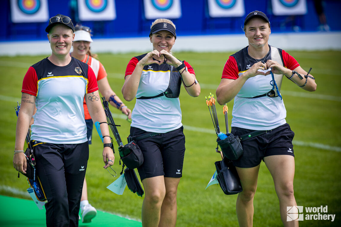 The German women at Paris 2024 Olympics.