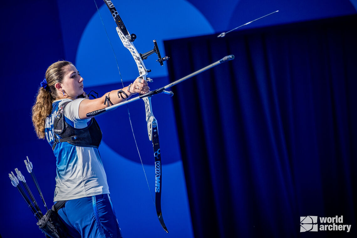 Amélie Cordeau shooting in Paris 2024.