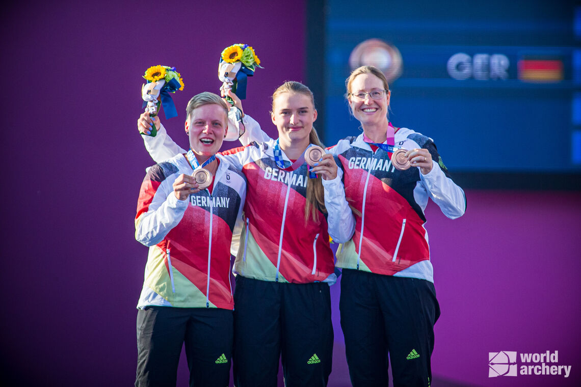 Germany was Olympic bronze medallist at Tokyo 2020.