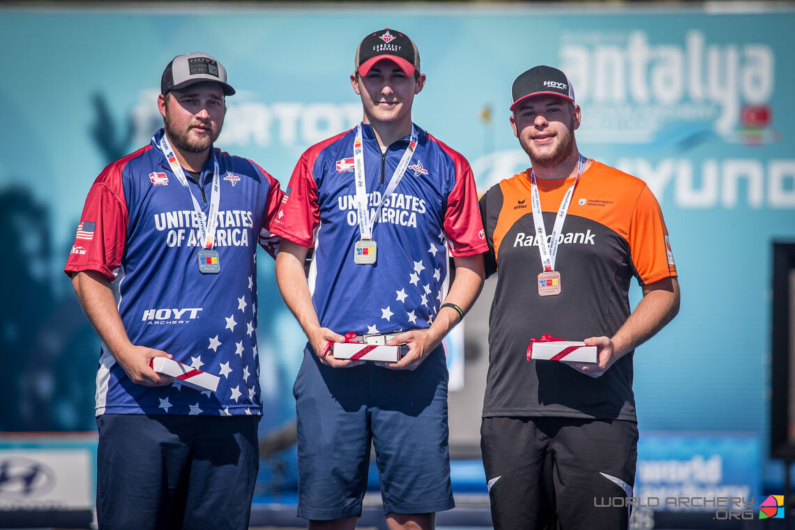 James Lutz won a stage of the Hyundai Archery World Cup and the Hyundai World Archery Championships in the span of one month.