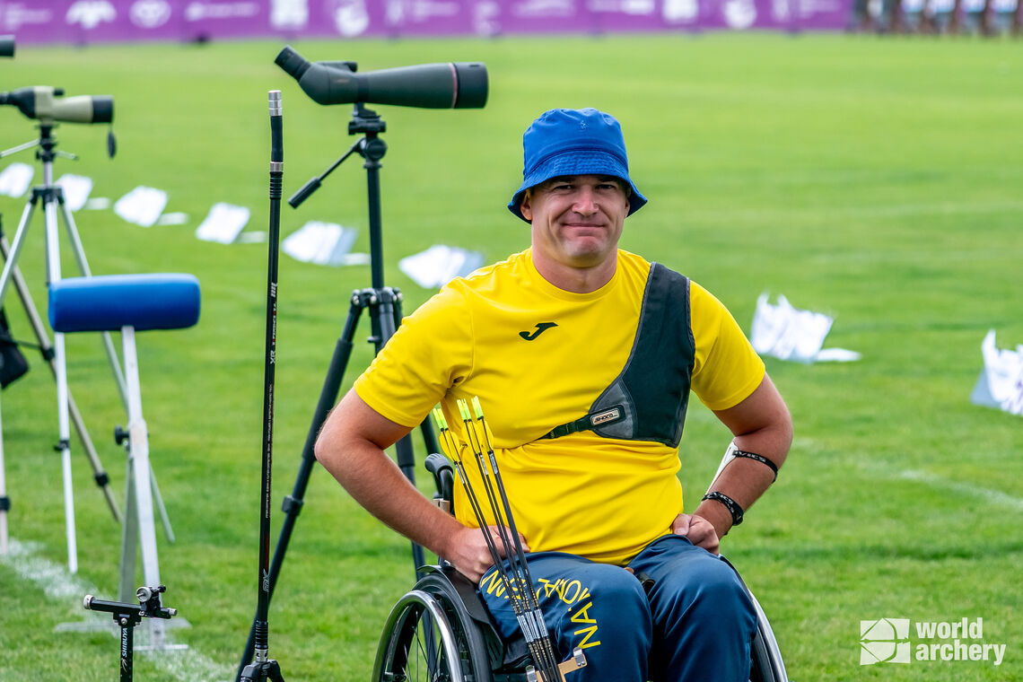 Ruslan Tsymbaliuk, World Archery Para Championships 2023