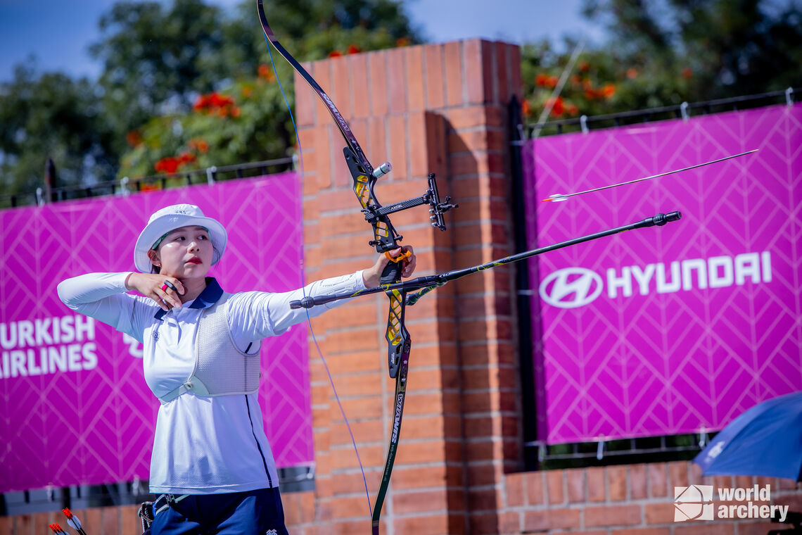 Lim Sihyeon back-to-back Hyundai Archery World Cup stage winner.