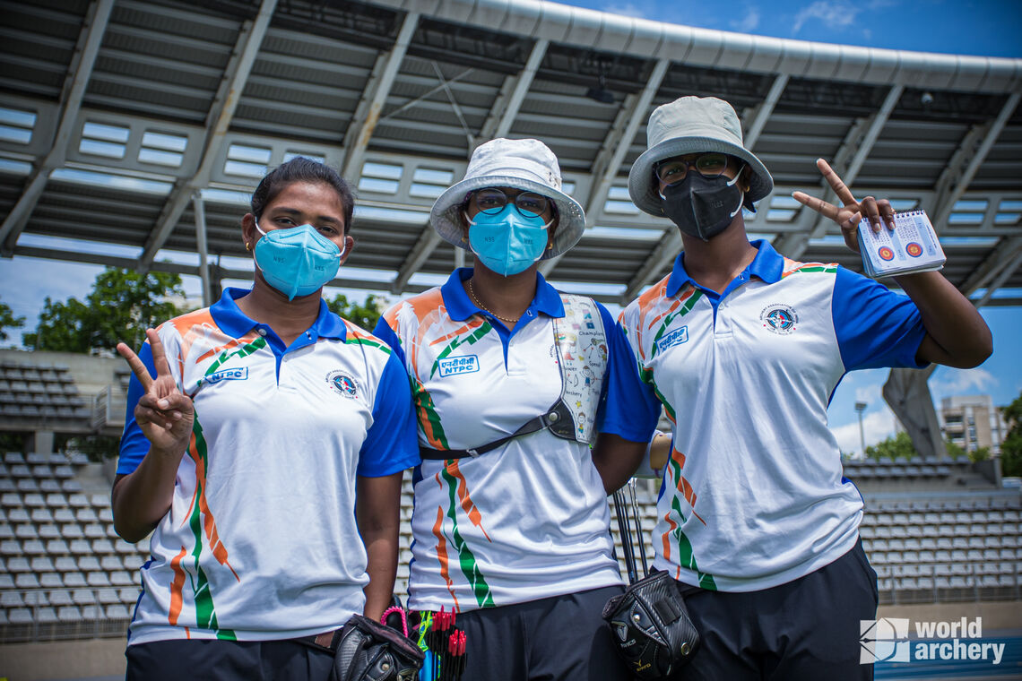 India’s recurve women seed second at the final qualifier for the Tokyo 2020 Olympic Games.