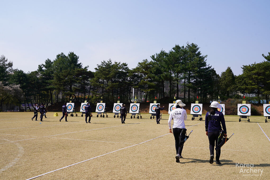 The trials decided the team for the Hyundai Archery World Cup and Asian Games.
