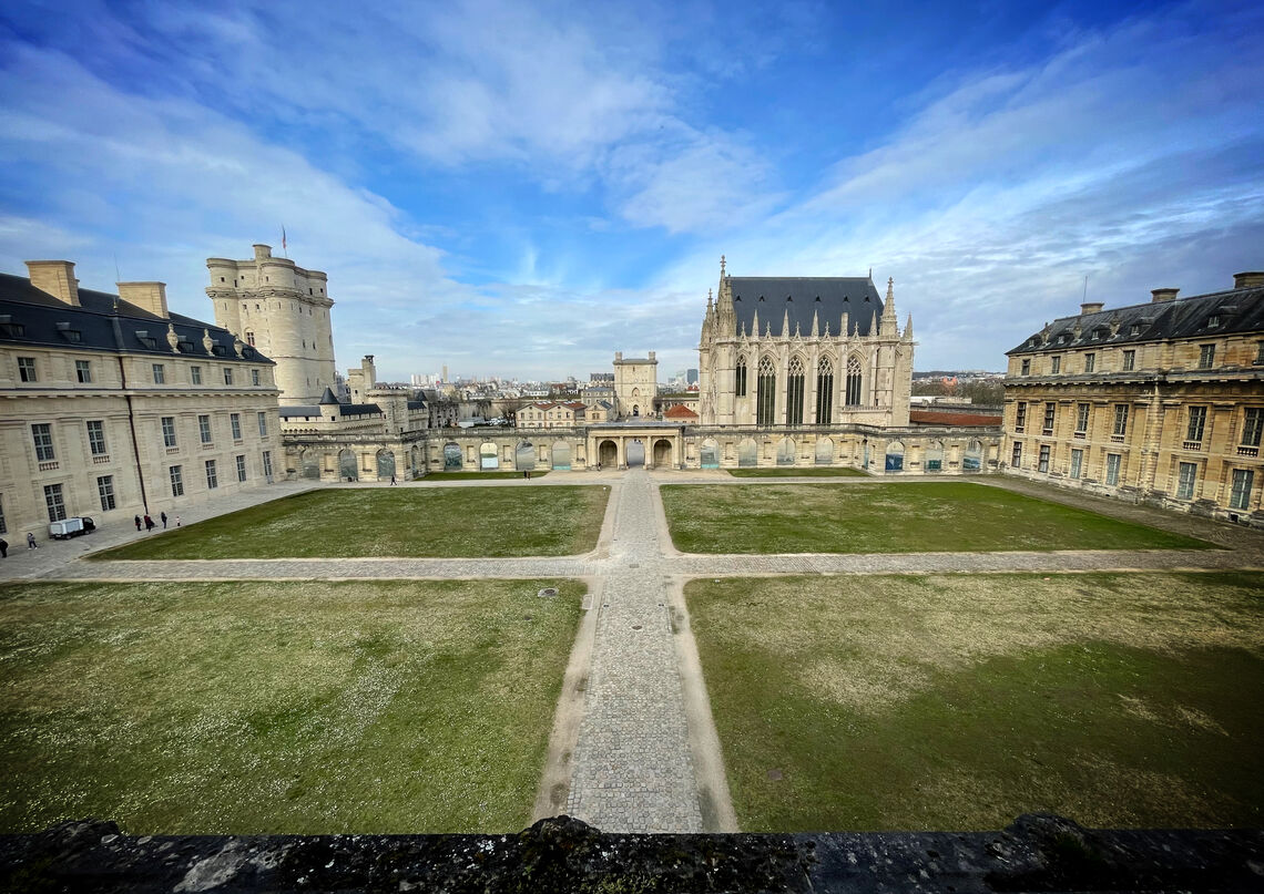 The venue for the finals in Paris at Chateau de Vincennes.