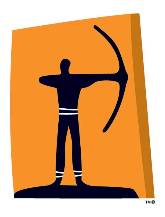 Athens 2004 archery pictogram