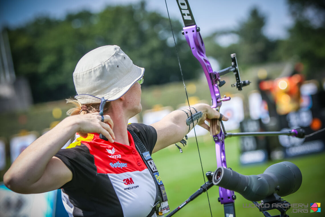 Unruh makes home final at German stage of international archery tour ...