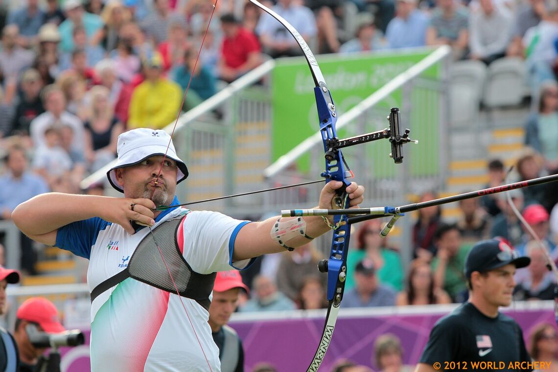 Michele Frangilli A heretic archer or the blueprint for success