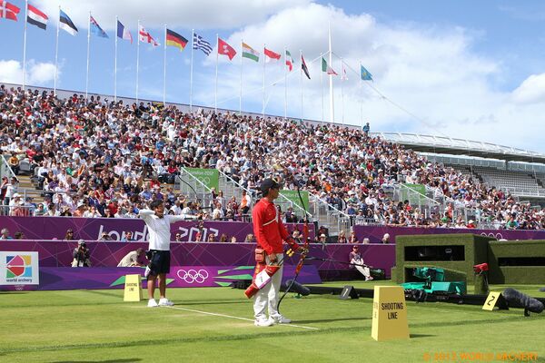 Archery at the London 2012 Olympic Games.