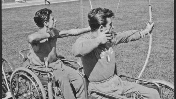 Archers at the Rome 1960 Paralympic Games.