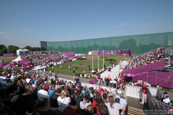 The arena at the London 2012 Paralympic Games.