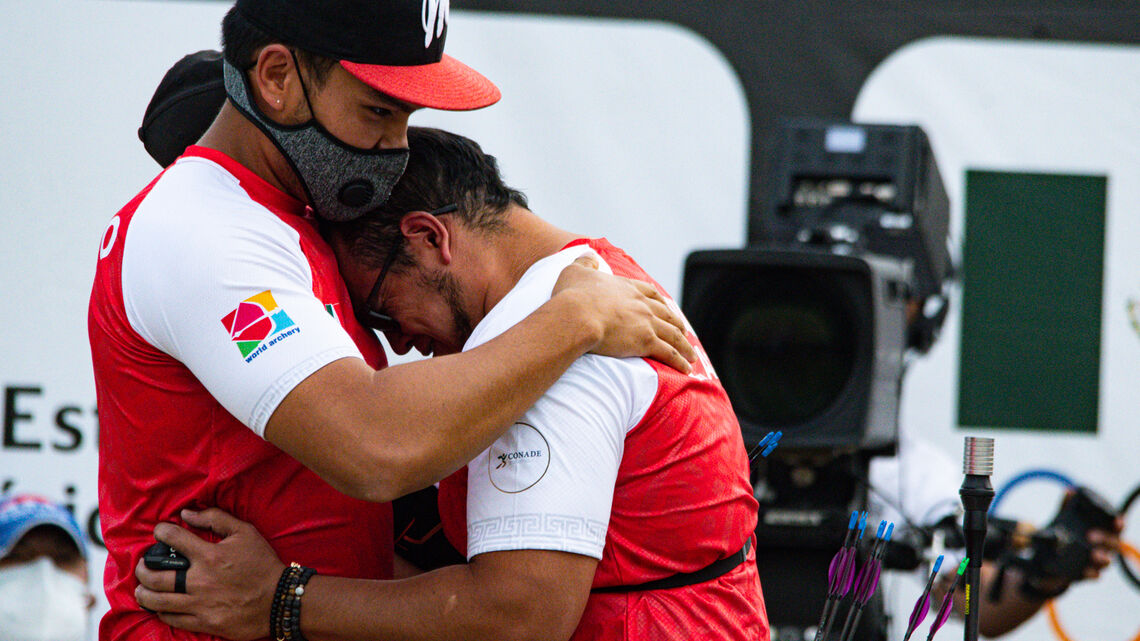 Luis Alvarez emotional after qualifying an Olympic quota place for Tokyo 2020.