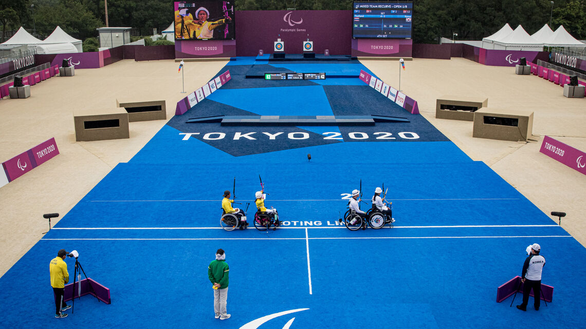 Archery at the Tokyo 2020 Paralympic Games.