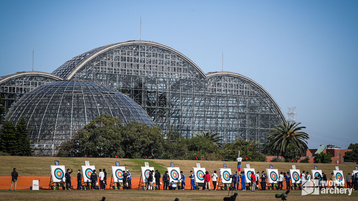 Japanese trials at Yumenoshima Park.