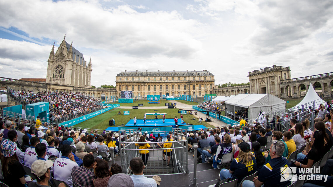 Stage 3 of the 2022 Hyundai Archery World Cup was held in Paris