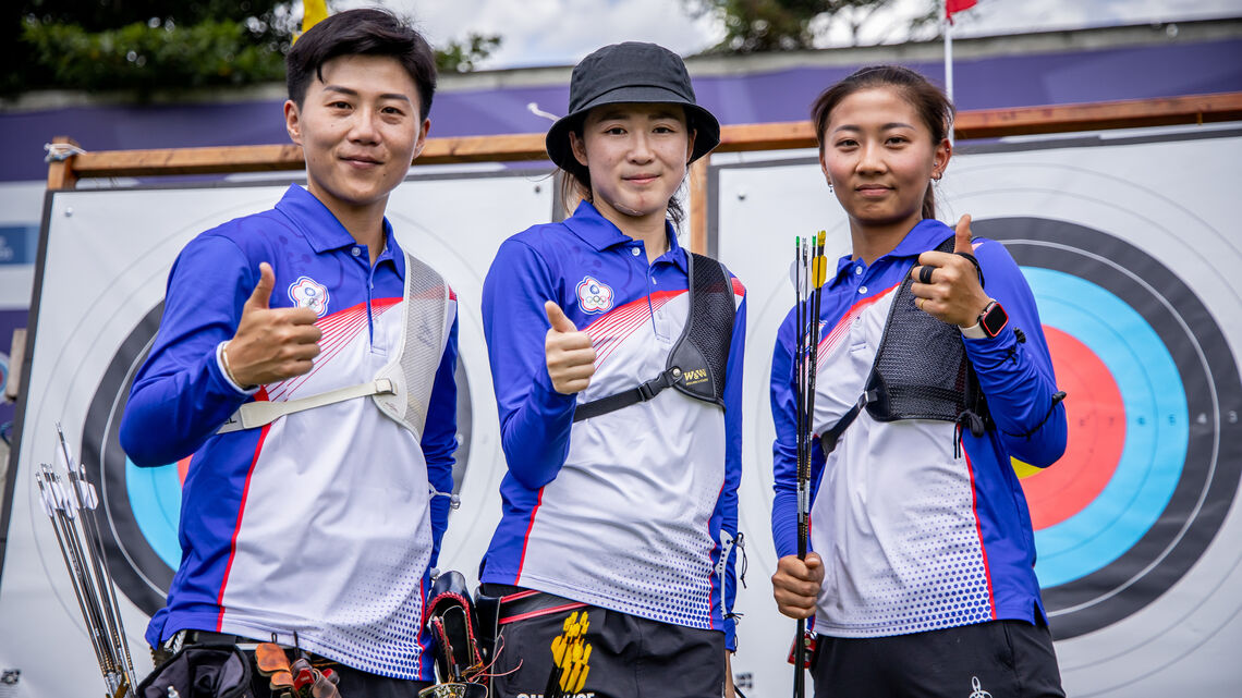 Chinese Taipei Secures All Asian Recurve Team Podiums With Win Over USA   COL23 DA6 9285 0 