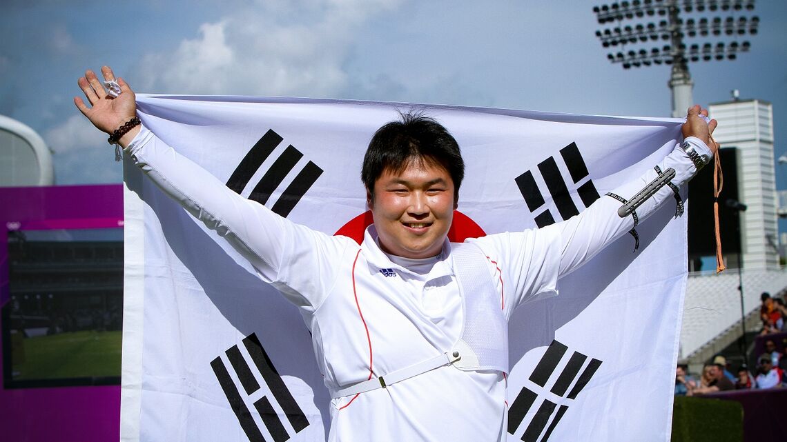 Oh Jin Hyek at London 2012.