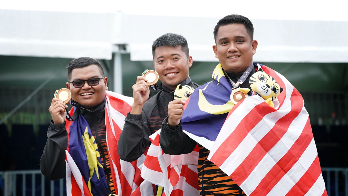 Malaysia dominates team events to lead medal table at Southeast