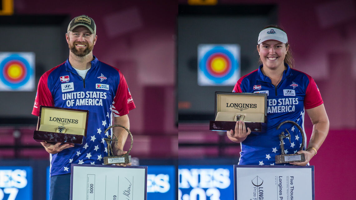 Braden Gellenthien and Alexis Ruiz win 2019 Longines Prize for