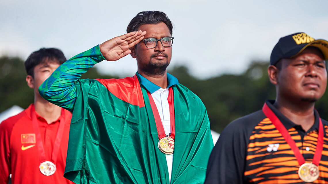Shana Wins Bangladesh’s Third International Gold Medal