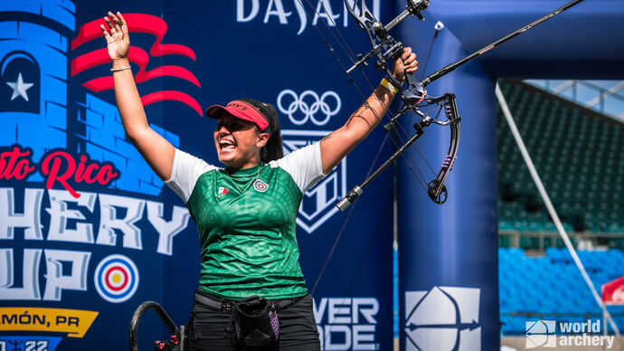 Dafne Quintero wins the world ranking event in Puerto Rico