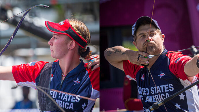 Casey Kaufhold and Brady Ellison will represent the USA at Tokyo 2020.