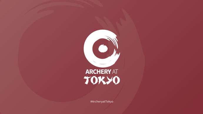 #ArcheryatTokyo header image.