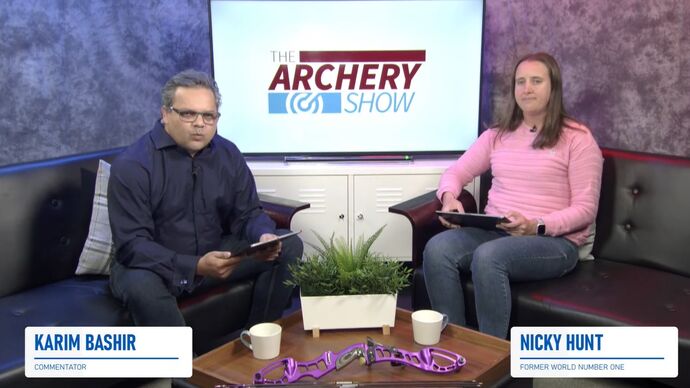 The Archery Show 2022 Presenters Karim and Nicky