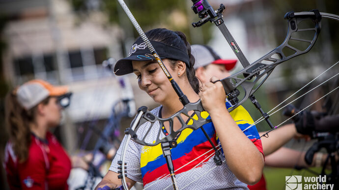 Sara Lopez at the compound eliminations in Medellin, 2022