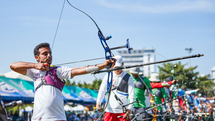 Asian archery championship Clearance