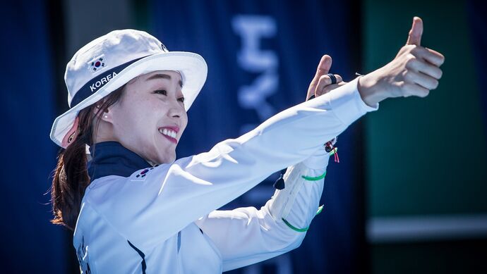 Olympic Champion Chang wins gold; qualifies for Rome | World Archery