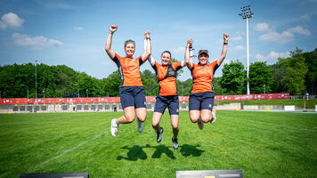Dutch women qualified an Olympic team quota in Essen 2024.