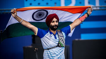 Harvinder Singh won India’s first archery gold at Paris 2024 Paralympic Games.