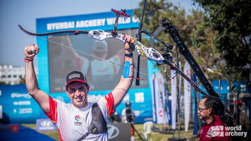 Miguel Alvarino wins recurve men's individual gold at Antalya 2022