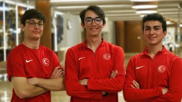 Mete Gazoz and the 2022 Turkish men's recurve selection