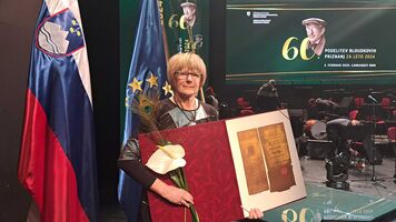 Irena Rosa received the prestigious Bloudek Award for her lifetime achievement.